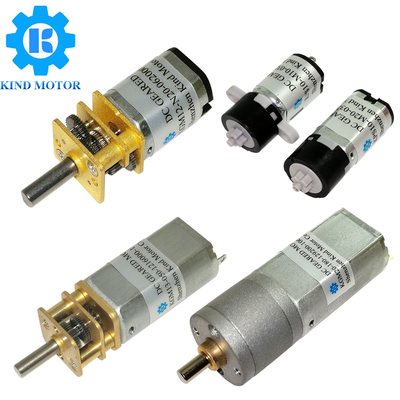 Δυνατός 3.1W DC Spur Gear Motor 0.1-10 Kg.cm Στροφή Μικροκινητήρας 3V-12V Γεροκίνητος Βουρτσισμένος/Χωρίς Βουρτσιστή