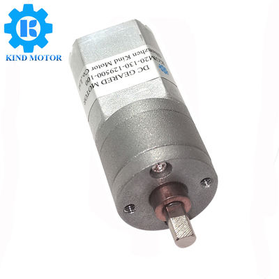 12v συνδεμένη συνεχές ρεύμα μηχανή 20Dx41L 5500 περιστροφή/λεπτό μικροϋπολογιστών με τον εκτεταμένο άξονα 4mm