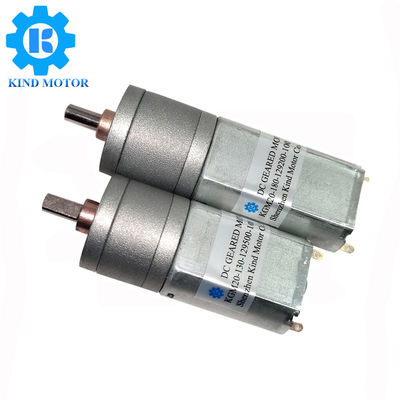12v συνδεμένη συνεχές ρεύμα μηχανή 20Dx41L 5500 περιστροφή/λεπτό μικροϋπολογιστών με τον εκτεταμένο άξονα 4mm