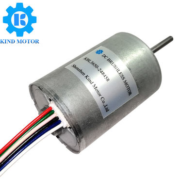 Μηχανή BL3650 Bldc 12v, μικρή αβούρτσιστη συνεχής μηχανή 75 Watt