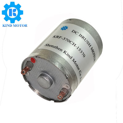 Συνεχές ρεύμα 6v 12v 24v 24.4mm RF Rc Rs 370 βουρτσισμένες άνθρακας μηχανές 5000rpm 6000rpm
