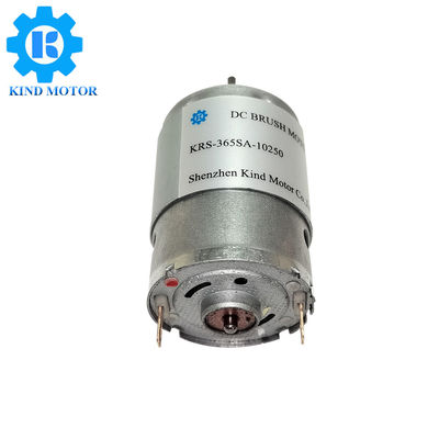 Συνεχής 5v 6v 12v 24v διάμετρος 28mm μικροϋπολογιστών μηχανή βουρτσών άνθρακα 360 365