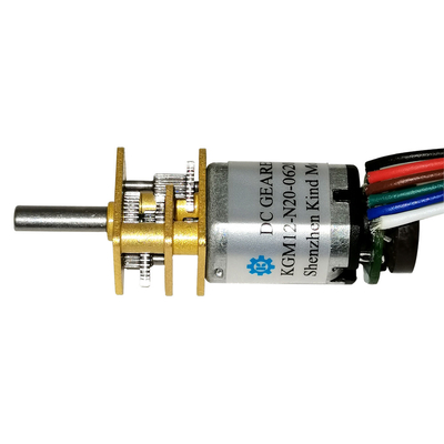 200rpm 12mm υψηλή ροπή συνεχών μηχανών κιβωτίων ταχυτήτων N20 με τους εκτεταμένους άξονες