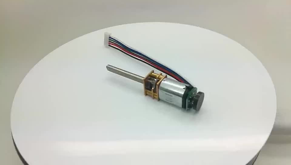 Μεγάλη ροπή 3v 5v 6v 12v 24v 15-1500rpm μικρομεταλλικός κινητήρας συνεχούς ρεύματος N20 N30 κινητήρας συνεχούς ρεύματος με κωδικοποιητή