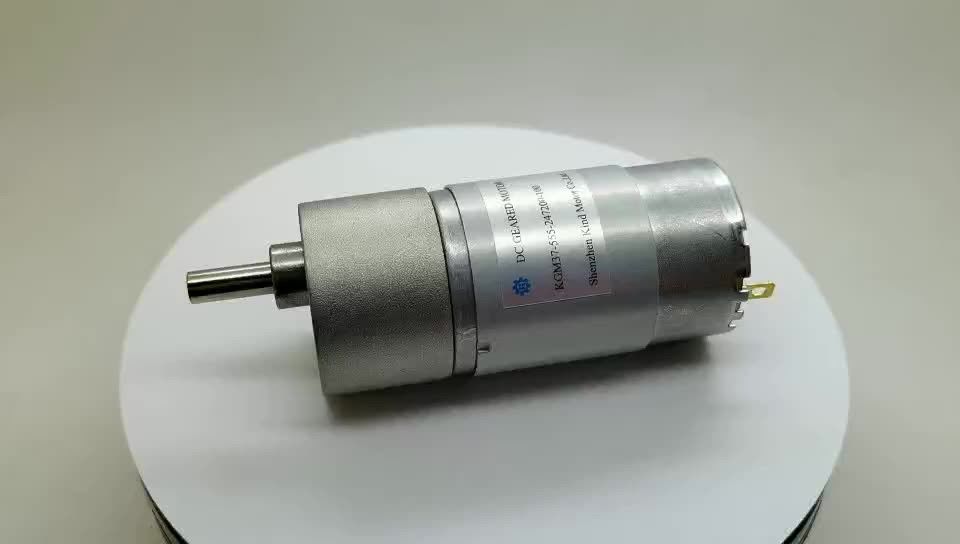 Προσαρμοσμένη ταχύτητα υψηλής ροπής 37mm 12v 24v 60prm 80 rpm μικρο-βουρτσισμένο κινητήρα dc 27720