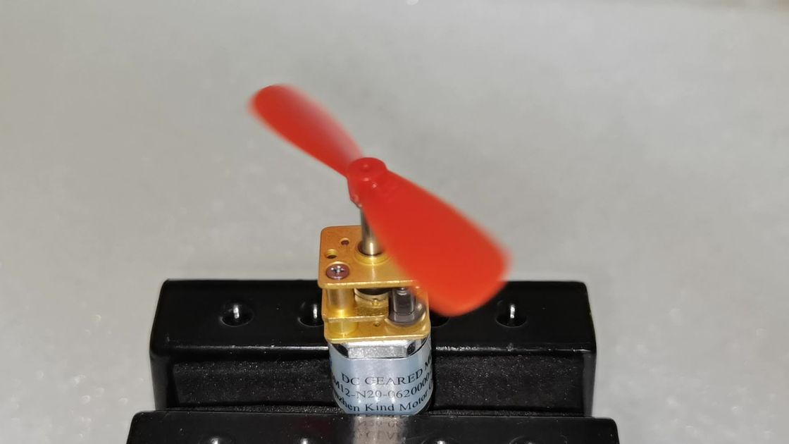 Μεγάλη ροπή χαμηλής ταχύτητας ga12-n20 12mm dc κινητήρας ταχυτήτων με άξονα νήματος βίδας m3 m4