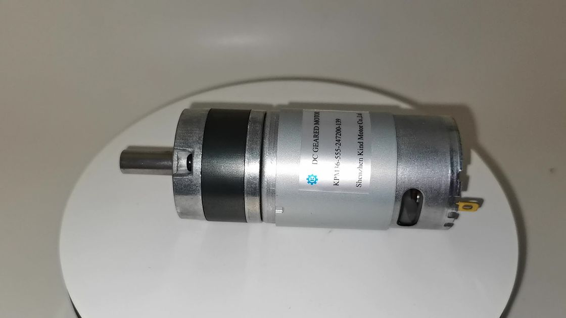 Μικρο 36 mm πλανητικός κινητήρας συνεχούς ρεύματος 12v 24v 400 στροφές ανά λεπτό 600 στροφές 800 στροφές ανά λεπτό