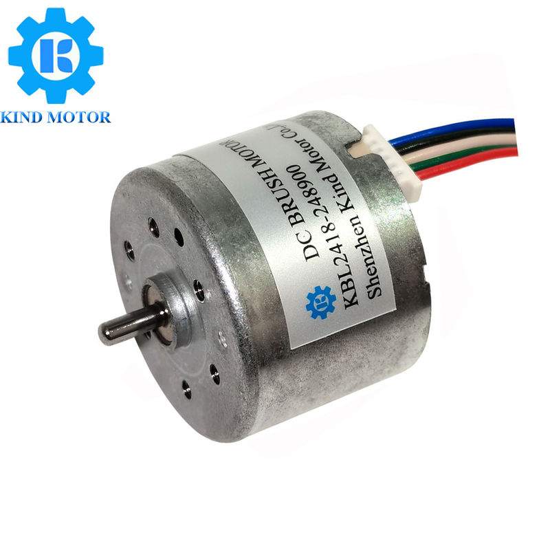 χαμηλού θορύβου 24mm bl2418 2mm αβούρτσιστη μηχανή συνεχών 6v 12v 14.4v 18v 24v ρουλεμάν άξονων με τον κωδικοποιητή