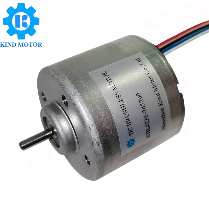 Υψηλή ροπή μικρό 0.1nm 0.2nm 0.3nm 12vdc 24vdc 42mm αβούρτσιστη συνεχής μηχανή