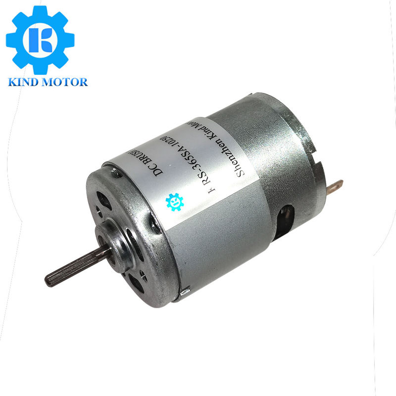 Συνεχής 5v 6v 12v 24v διάμετρος 28mm μικροϋπολογιστών μηχανή βουρτσών άνθρακα 360 365