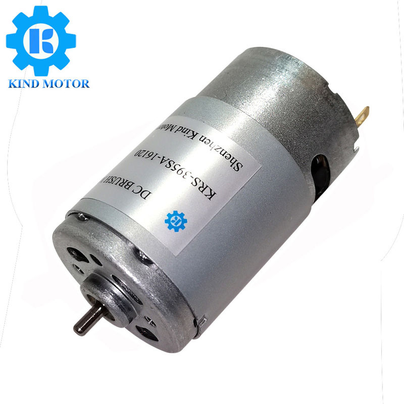 Διπλή παραγωγή 2.3mm μηχανές Rs Rc Pmdc συνεχών 5v 6v 12v 24v άνθρακας-βουρτσών άξονων 390 395